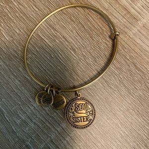 Gold Alex and Ani Bangle. Soul Sister.